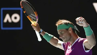 Rafa Nadal sigue a su ritmo y supera a Hanfmann