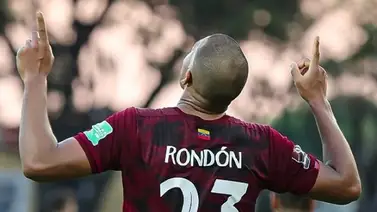 Salomón Rondón: Lo más importante es ganar en casa Salomón Rondón: Lo más importante es ganar en casa