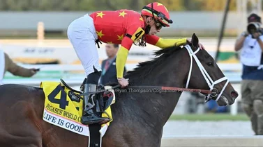 Life Is Good ganó la Pegasus World Cup G1 como todo un campeón