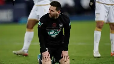 La primera desilusión de Lionel Messi con el PSG La primera desilusión de Lionel Messi con el PSG