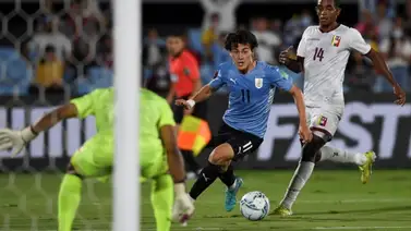 Uruguay y Pellistri desfiguran a Venezuela en el Centenario Uruguay y Pellistri desfiguran a Venezuela en el Centenario