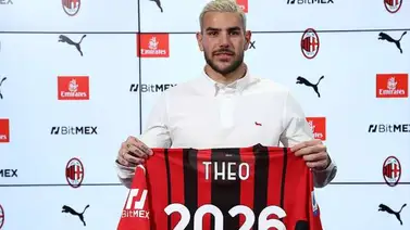 Theo Hernández extiende su contrato con el AC Milan hasta 2026 Theo Hernández extiende su contrato con el AC Milan hasta 2026