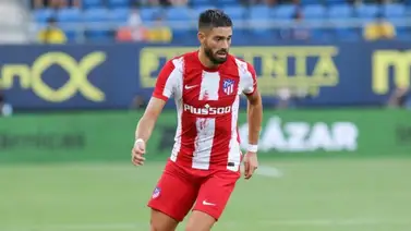 Yannick Carrasco es baja de última hora por positivo para COVID-19 Yannick Carrasco es baja de última hora por positivo para COVID-19