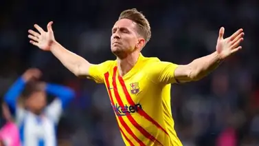 Luuk de Jong salva al Barcelona de la derrota contra el Espanyol Luuk de Jong salva al Barcelona de la derrota contra el Espanyol