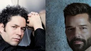 Ricky Martin y Gustavo Dudamel juntos en concierto