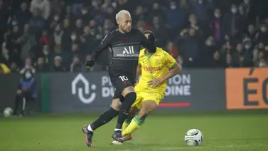 PSG recibe tres goles en casa de Nantes PSG recibe tres goles en casa de Nantes