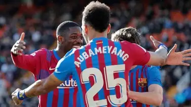 Pierre-Emerick Aubameyang: la velocidad y el remate que necesitaba el Barcelona Pierre-Emerick Aubameyang: la velocidad y el remate que necesitaba el Barcelona