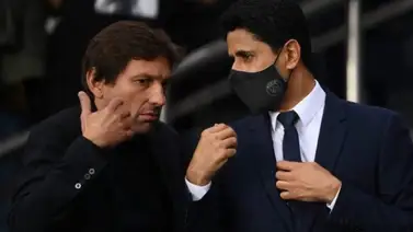Esta fue la reacción de Nasser Al-Khelaifi tras la eliminación del PSG Esta fue la reacción de Nasser Al-Khelaifi tras la eliminación del PSG