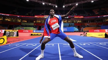 El cubano Lázaro Martínez se lleva el primer oro del Mundial de Atlétismo en triple salto