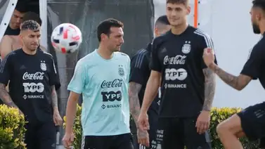 Lionel Scaloni: "Logramos que Messi sea uno más" Lionel Scaloni: "Logramos que Messi sea uno más"