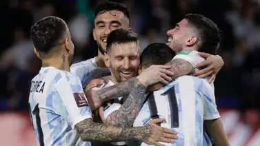 Argentina y Messi castigan a Venezuela en la Bombonera Argentina y Messi castigan a Venezuela en la Bombonera