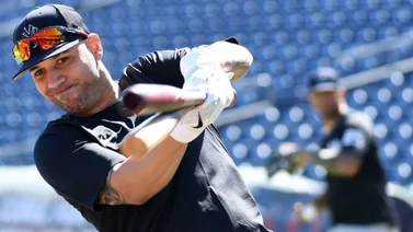 Marwin González la ve clara con los Yankees en el Spring Training (+Video)