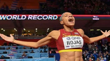 El récord de Yuilmar Rojas fue elegido "momento del mes" en el atletismo mundial