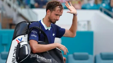 Daniil Medvedev operado de una hernia y se aleja del número uno