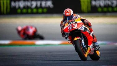 Mira cómo vuela este piloto en una carrera de MotoGP (+ video)