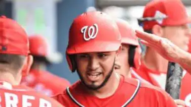 Combinación venezolana en Nacionales para sacar out en segunda (+ VIDEO) Combinación venezolana en Nacionales para sacar out en segunda (+ VIDEO)