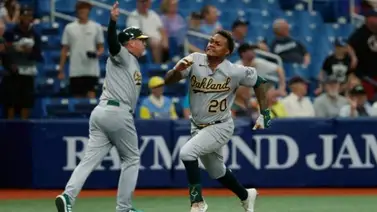 Cristian Pache y su hit de cuatro bases (+ Video) Cristian Pache y su hit de cuatro bases (+ Video)