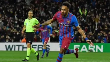 Aubameyang se convierte en el máximo goleador del Barcelona Aubameyang se convierte en el máximo goleador del Barcelona