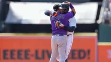 MLB: ¿Quién fue el primer pelotero en felicitar a Miguel Cabrera? MLB: ¿Quién fue el primer pelotero en felicitar a Miguel Cabrera?