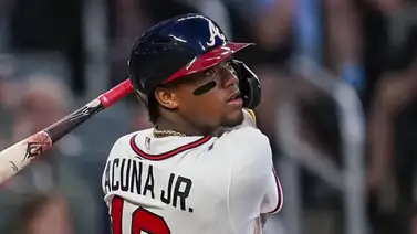 Ronald Acuña Jr. sigue su recuperación en Triple A Ronald Acuña Jr. sigue su recuperación en Triple A