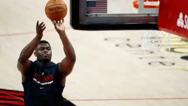 El entrenamiento de Zion Williamson hace soñar a los fans de New Orleans (+video) El entrenamiento de Zion Williamson hace soñar a los fans de New Orleans (+video)
