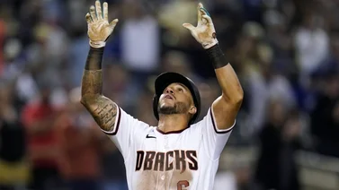 David Peralta conecta su cuadrangular 100 en la MLB ante los Dodgers  (+VIDEO)