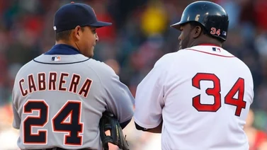 David Ortiz felicita a Miguel Cabrera por llegar a los 3.000 hits