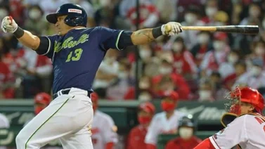 José Osuna despacha tercer cuadrangular en Japón (+ video)