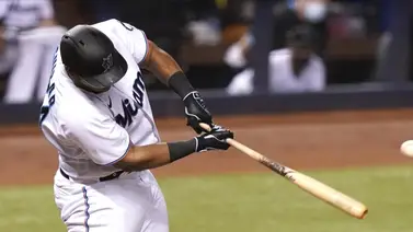Jesús Aguilar es la bujía ofensiva de los Marlins