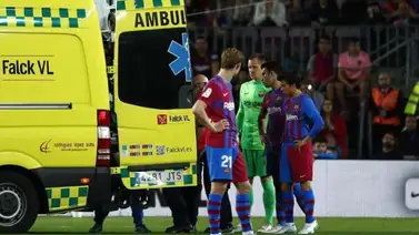 Xavi: Araújo está fuera de peligro, pasará la noche en el hospital Xavi: Araújo está fuera de peligro, pasará la noche en el hospital