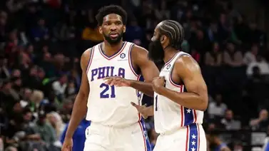 Embiid explota en contra de Harden: "Ya no es el de Houston" Embiid explota en contra de Harden: "Ya no es el de Houston"