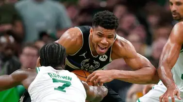 NBA: Giannis Antetokounmpo hace historia... a pesar de la derrota NBA: Giannis Antetokounmpo hace historia... a pesar de la derrota