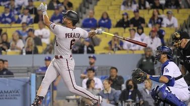 David Peralta conecta su quinto cuadrangular de la temporada