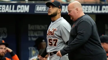 Grandes Ligas venezolanos: E-Rod sale lesionado contra Tampa
