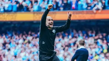 ¡Locura en el vestuario del City! Así celebra Pep Guardiola su cuarta Premier League: "Somos leyenda" ¡Locura en el vestuario del City! Así celebra Pep Guardiola su cuarta Premier League: "Somos leyenda"