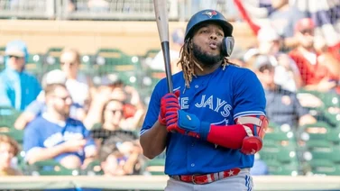 Vladimir Guerrero Jr. con la pólvora mojada