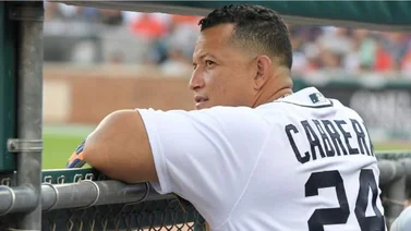 MLB: Miguel Cabrera no jugará hoy contra Cleveland por molestias en la espalda
