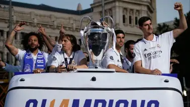 Real Madrid: Así ha sido la espectacular celebración del campeón de la Champions Real Madrid: Así ha sido la espectacular celebración del campeón de la Champions