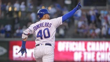MLB: Willson Contreras conecta jonrón a más de 115 MPH (+VIDEO)