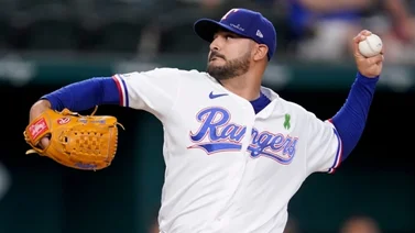 MLB: Martín Pérez lanza joya y se pone a la par de Johan Santana