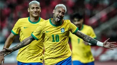 Neymar se pone a 4 goles de Pelé con la selección de Brasil Neymar se pone a 4 goles de Pelé con la selección de Brasil