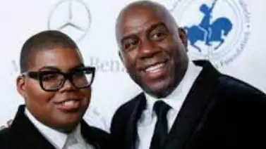 Magic Johnson celebra el cumpleaños de su famoso hijo Magic Johnson celebra el cumpleaños de su famoso hijo