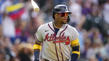 MLB: Ronald Acuña Jr. conecta dos jonrones con perreo incluido (+VIDEO)
