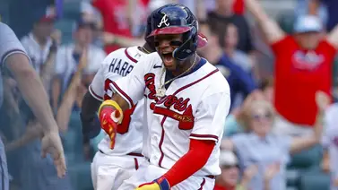 MLB: Ronald Acuña Jr. jonronea para guíar a los encendidos Bravos (+Videos) MLB: Ronald Acuña Jr. jonronea para guíar a los encendidos Bravos (+Videos)
