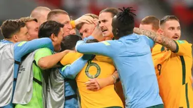 Australianos enloquecen con la clasificación al Mundial de Qatar 2022 Australianos enloquecen con la clasificación al Mundial de Qatar 2022