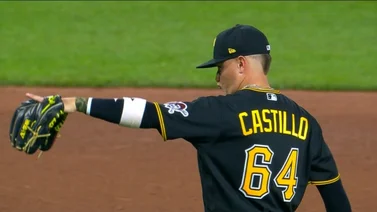 MLB: Diego Castillo protagoniza gran jugada defensiva con Piratas (+VIDEO)