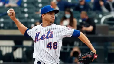 MLB: Jacob DeGrom se acerca a su regreso al diamante de la MLB MLB: Jacob DeGrom se acerca a su regreso al diamante de la MLB