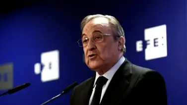 Florentino Pérez rompe el silencio: "Este no es mi Mbappé" Florentino Pérez rompe el silencio: "Este no es mi Mbappé"