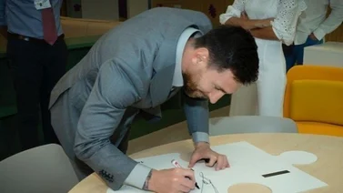 ¿Qué inauguró Lionel Messi en Barcelona?