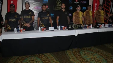 Todo listo para la noche de combate en Legión MMA